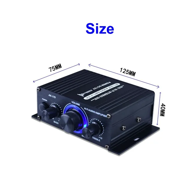 Mini Digital Audio Amplifier 6