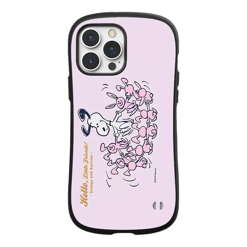 thumbnail image 1 of Funda de teléfono de línea completa Snoopy Charlie Brown para iPhone 14 13 12 11 Pro Max 14 7 8 Plus X XS Max XR Nueva funda linda de cintura delgada, 1 of 5