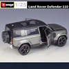 Bburago 1:24 Land Rover Defender 110 SUV Alloy Car Model Diecast Metal Off-road Vehicles Car Model Simulation Childrens Toy Gift 6