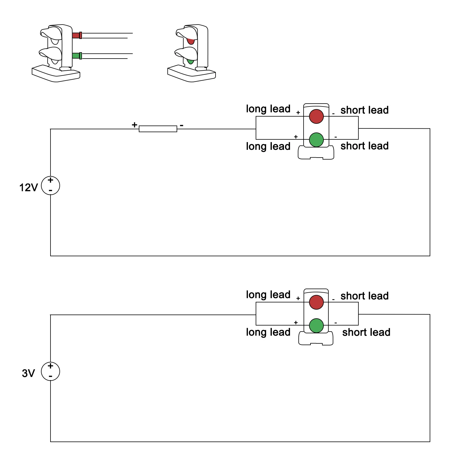 Evemodel Signals-JTD12 철도 신호용 LED 타겟 페이스, N 또는 Z 스케일, 2 가지 측면, 10 세트