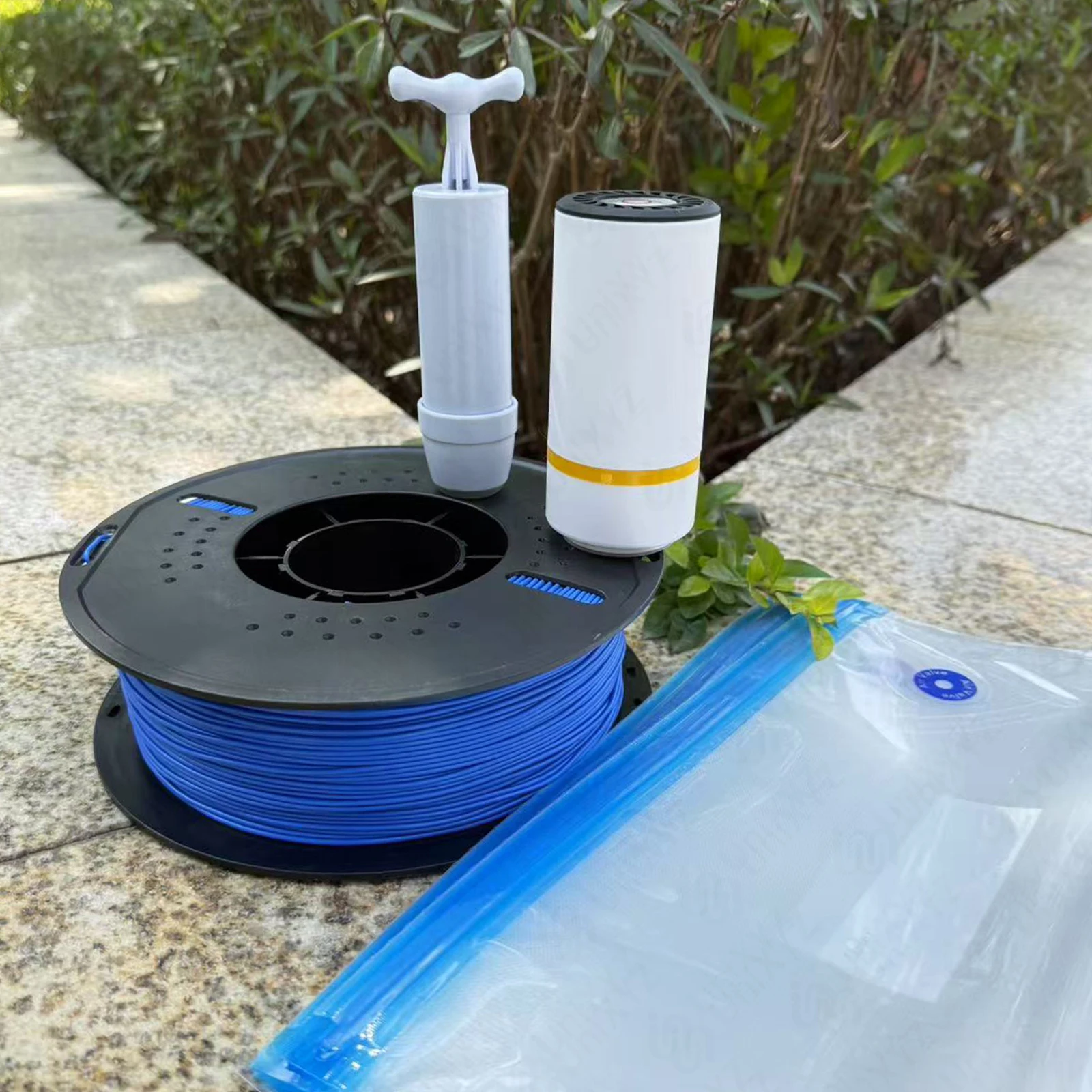3D Printer Filament Vacuum Storage Bag with Pump - Humidity Resistant Sealing Solution