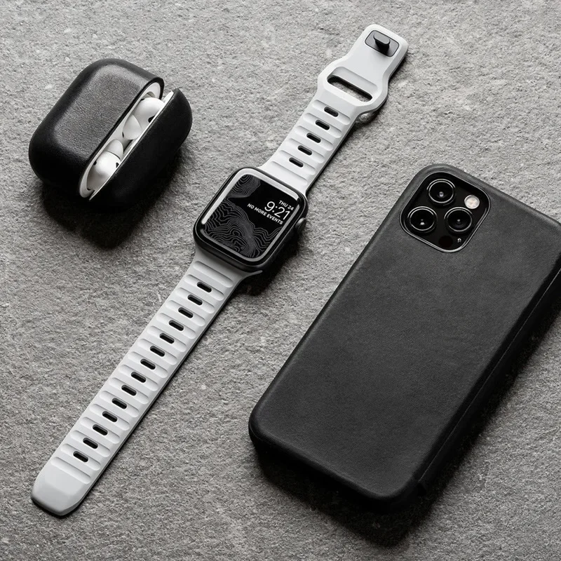 Premium Silicone Sport Watch Band - Versatile and Durable Bracelet