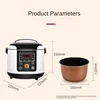 12V 24V Mini Rice Cooker Car Truck Soup Porridge Cooking Machine Food Steamer Heat Lunch Box Meal Heater Warmer English Menu  2L 5