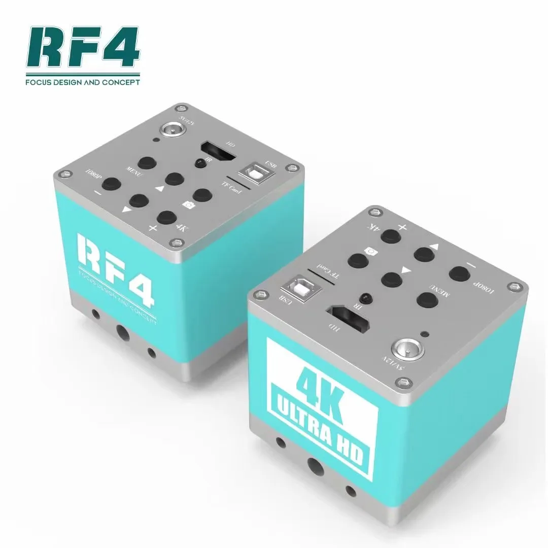 RF4 4KC7 HDMI 및 USB 마운트 디지털 비디오 현미경 카메라 HDMI 호환 모바일 마더보드 수리/현미경 카메라