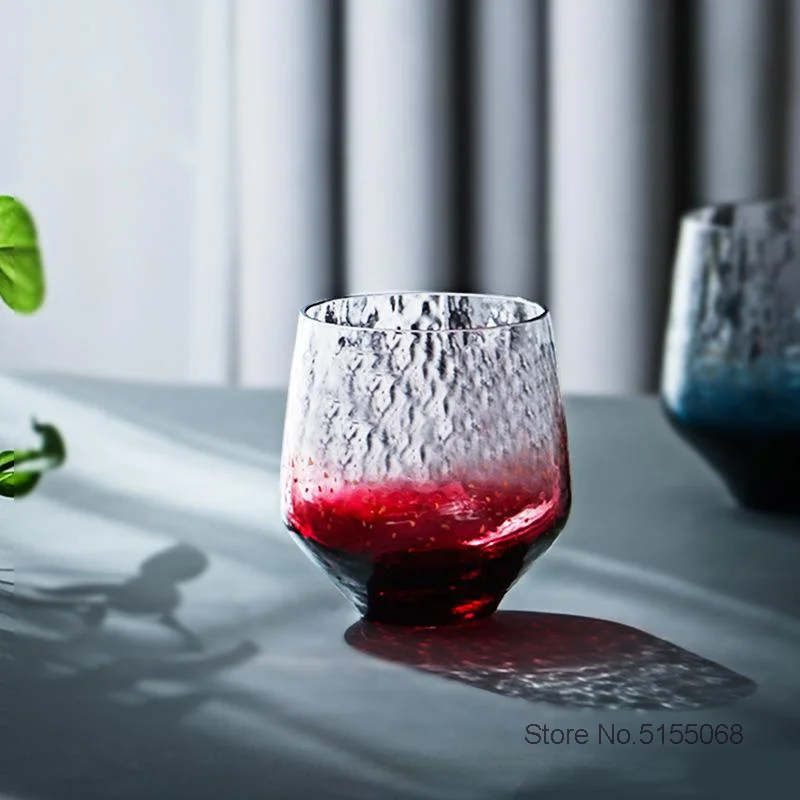 250ml Blue Starry Sky Whiskey Cup Japanese TOYO SASAKI Shadow Wine Glass Artwork Whisky Tumbler XO Chivas Cognac Brandy Snifter