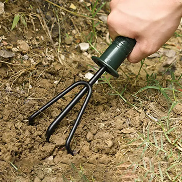 4Db/Set Kerti Simítószalag Gyakorlati Ergonómiai Tervezési Szerszámok Nem Csúszásfogantyú Acél Húzószalag Transzplanter Kézi Rake Gyomnövény - Image 4