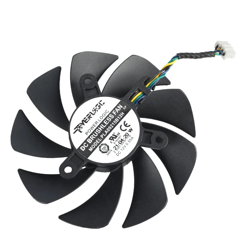 Rolamento de Esferas Rtx3070 Rtx3080 Rtx3090 fã Placa Vídeo para Dell Rtx 3070 3080 3090 Placa Gráfica Ventilador de Refrigeração 87 mm Pla09215b12h - Imagem 3