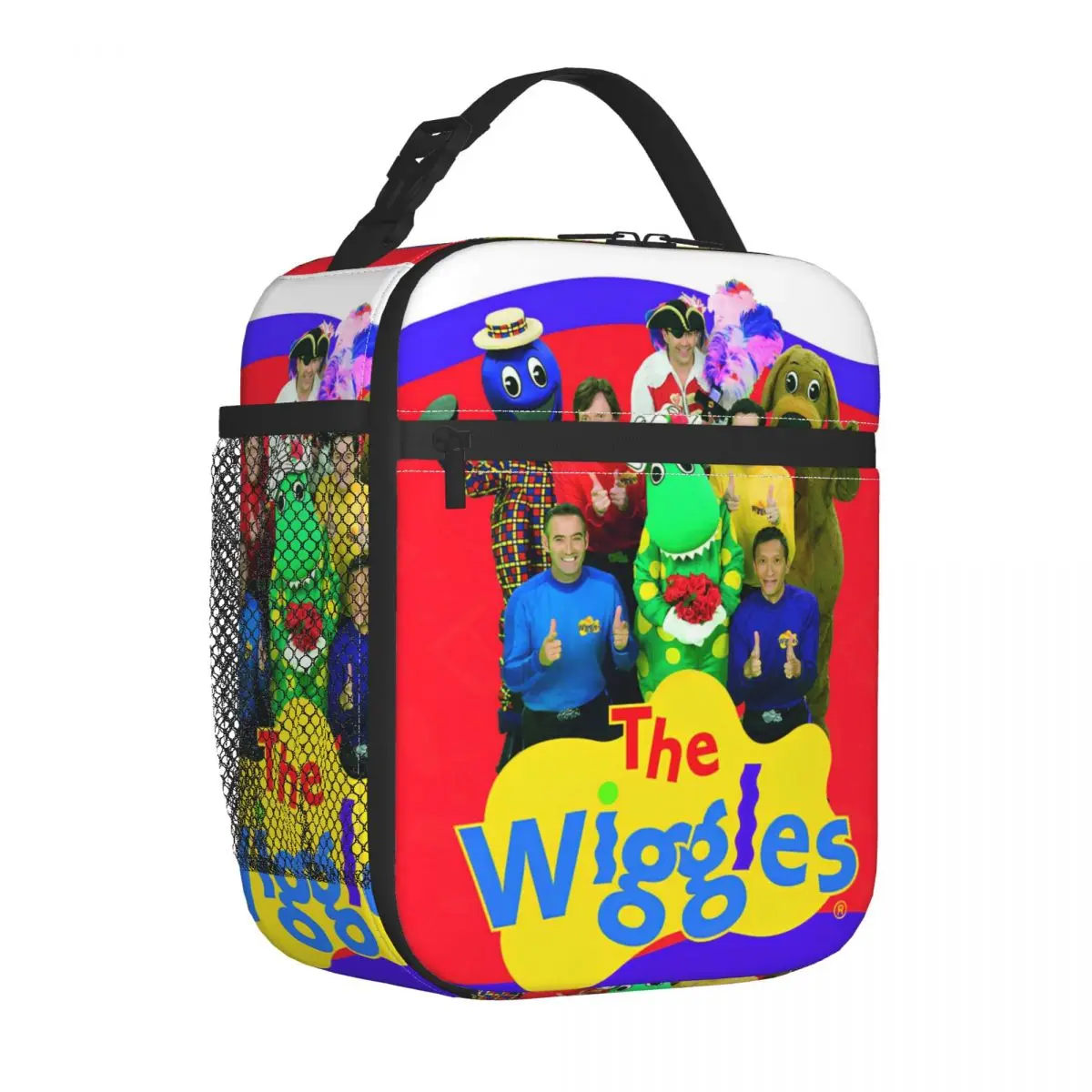 The Wiggles Tv Show Music Band Insulated Lunch Tote Bag For School Office Food Container Reusable Cooler Thermal Lunch Boxes