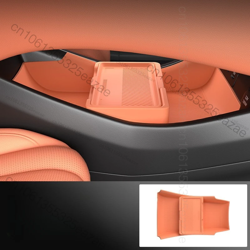 BYD Sealion 7 EV 2025 2026 중앙 제어 하단 수납함 암레스트 박스 실리콘 트레이 자동차 액세서리