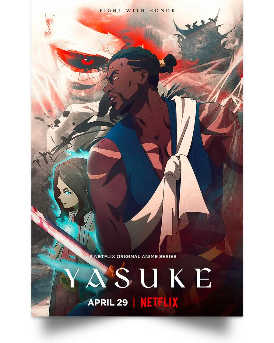 

Yasuke MOVIE Picture Art Film Print Silk Poster for Your Home Wall Decor 24x36inch