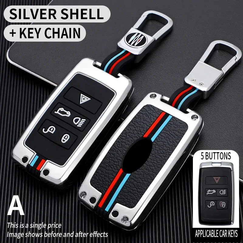 Zinc Alloy Car Remote Key Case - Premium Auto Key Protector