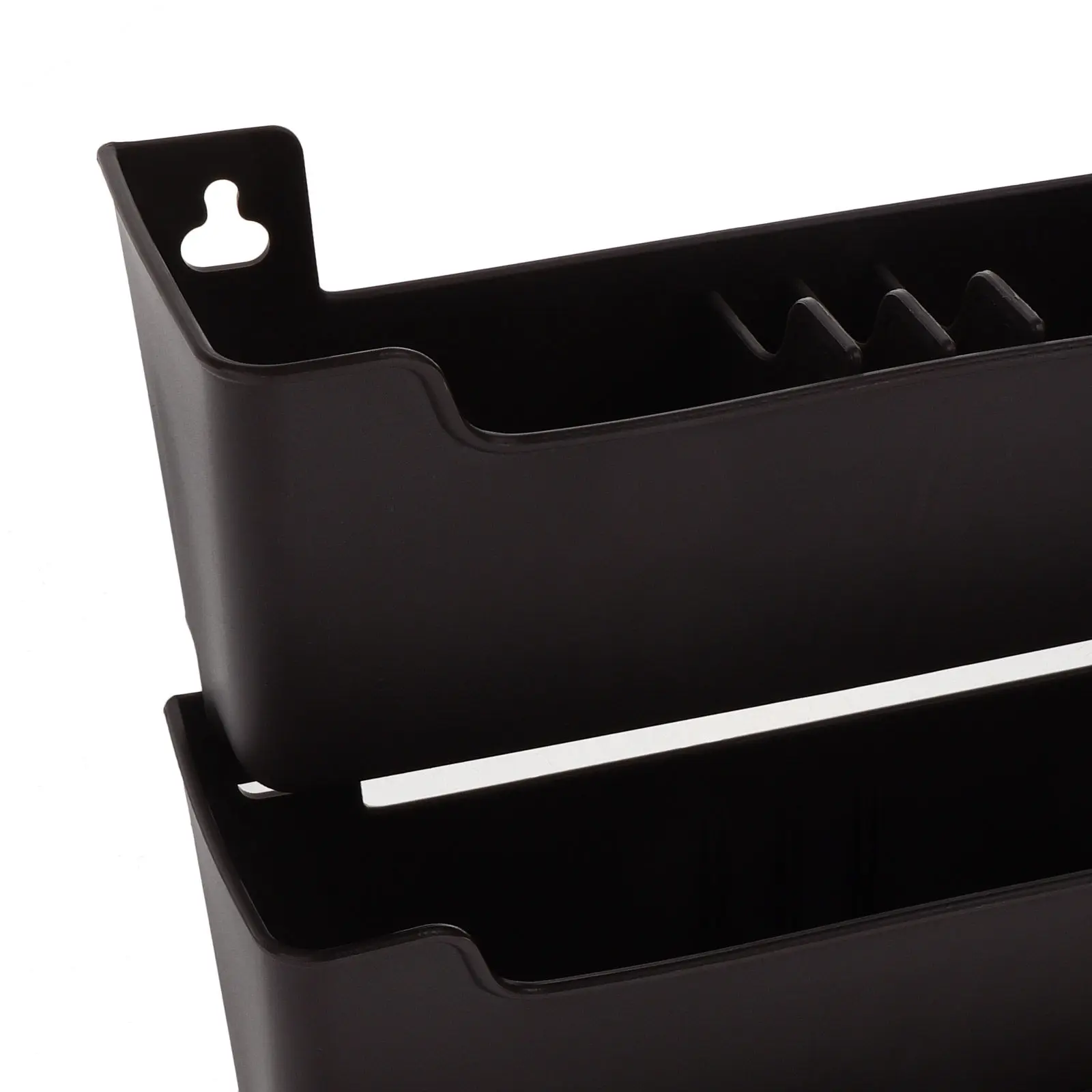 1세트 벽걸이 파일 정리함 투명 플라스틱 벽걸이형 우편물 문서 보관함 잡지 홀더 사무실 종이 진열대