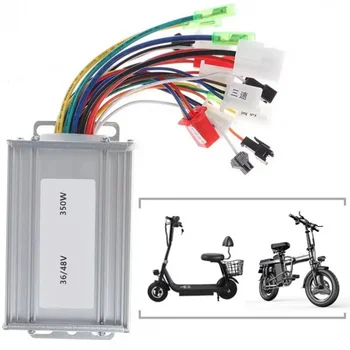 Accessori per biciclette elettriche Controller motore CC senza spazzole per bici elettrica 36V/48V 350W per scooter