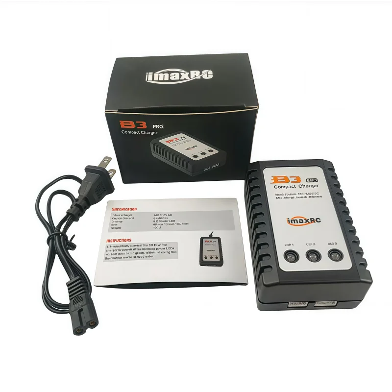 B3 charger, balance charger, drone battery, 2s3s lithium battery, 7.4V 11.1v, quadcopter, drone, car, boat model - 4
