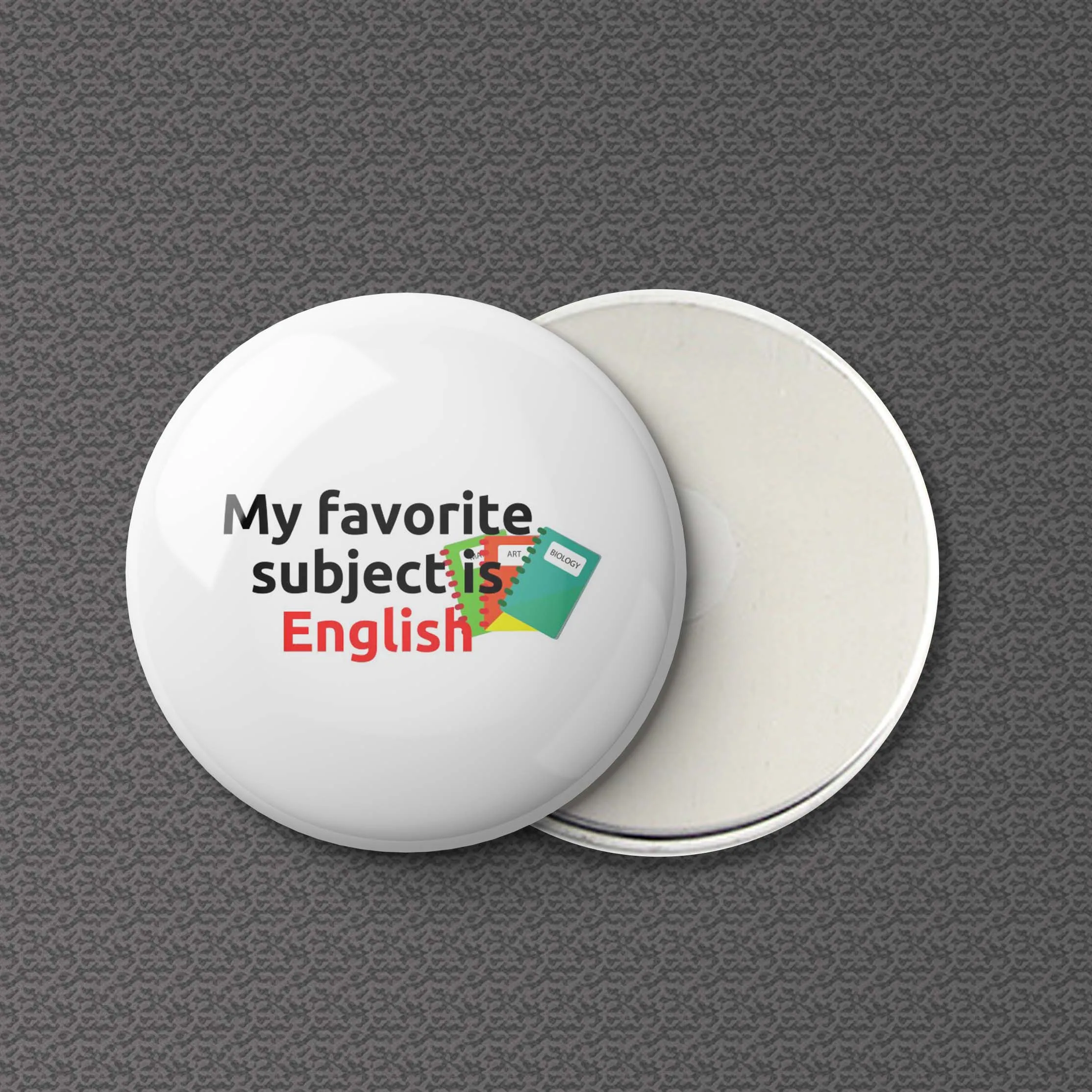 

Школьный предмет английский холодильник магнит любимый ювелирные изделия металлический милый мультяшный Забавный домашний магнитный подарок женский Декор холодильник