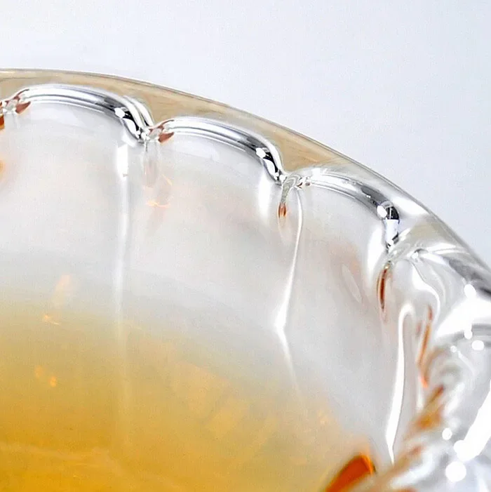 Simple Fashion High Temperature Resistant Glass Tea Set Scented Tea Pumpkin Pot Pattern Cloth Pot Set glass tea set