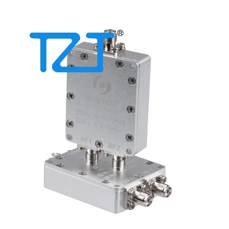 TZT GL4S2-0560 2채널 전력 분배기 500-6000MHz RF 마이크로밴드 ..