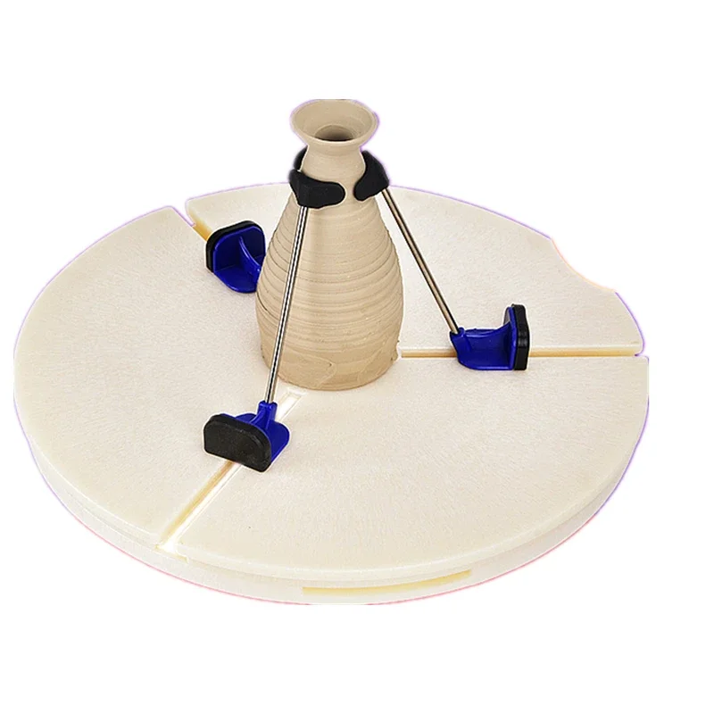 Pottery Wheel Clip Tool No Need to Find a Center Crafts Abs Potter's Ceramic Polymer Clay Scraping Modelling Repair Tools