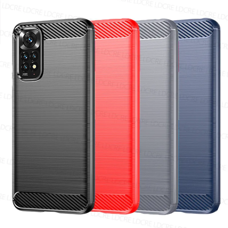 Per Xiaomi Redmi Note 11S Custodia Per Redmi Note 11S Cover Paraurti In Silicone Morbido Antiurto Per Redmi Note 11 Pro Global 11S 10S 10