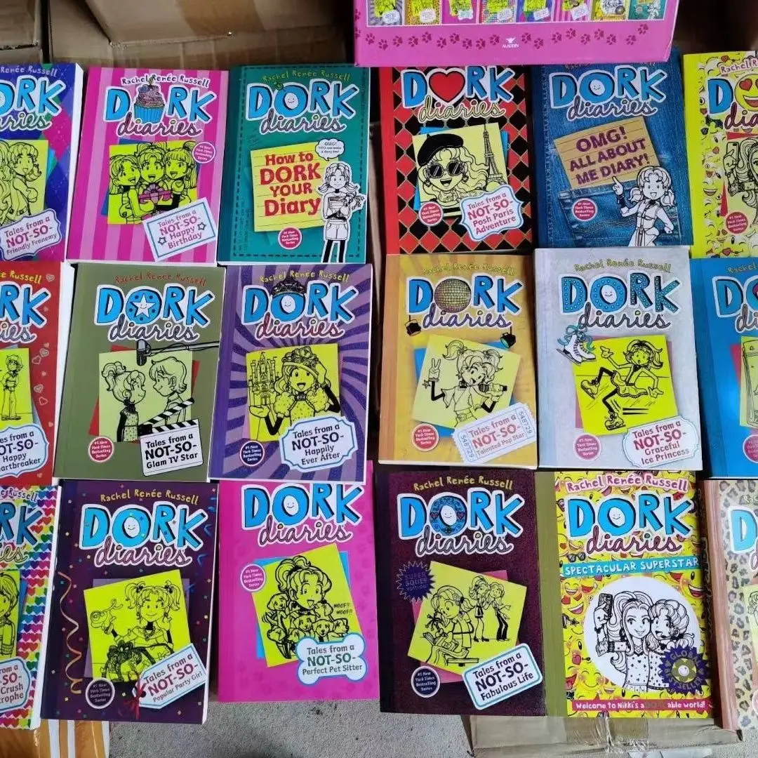 The Dork Diaries is a female version of the Diary of a Wimpy Kid