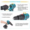 Brushless Oscillating Tool Multifunctional Tool Accessory For Electric Screwdriver/Drill/Wrench/Trimmer Saw Polishing Machine 5