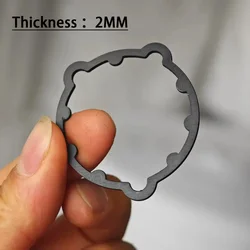 Premium Aluminum Alloy Crank Washer - Adjustable Thickness Bicycle Part (2MM Washer)