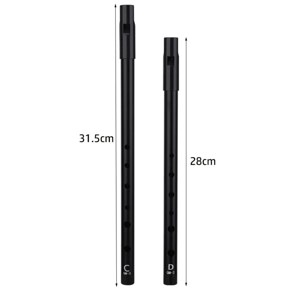C/D Key Irish Whistle Flute 6 Holes Rich Tone Aluminum Tin Whistle Easy-to-learn Irish Tin Whistle Musical Instruments