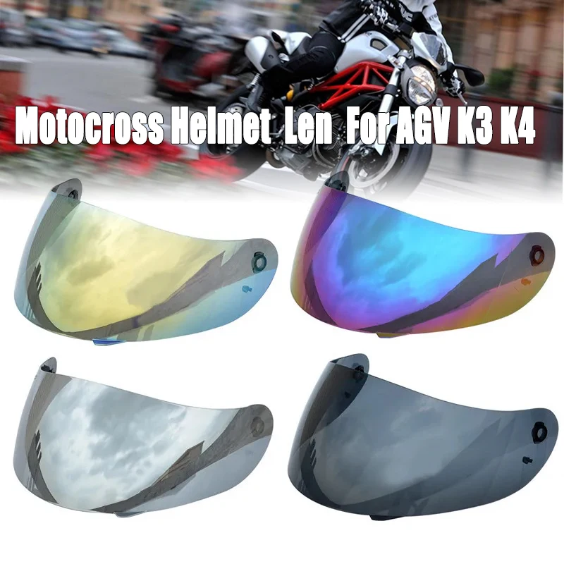 Visiera Per Casco Moto Visiera Per Agv K3 K4 Visiere Per Casco Di Protezione K3 Capacete Moto K4 Accessori Per Scudo Parasole