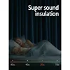 20-30% Sound Insulation Fully Blackout Curtains for Living Dining Room Bedroom Double Sided Linen Cotton Sunshade Customize 4