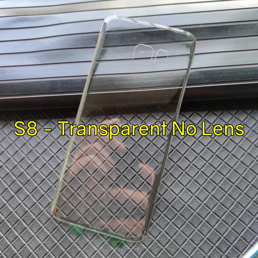 Transparent Rear Glass Cover Replacement - Back Panel Housing Case