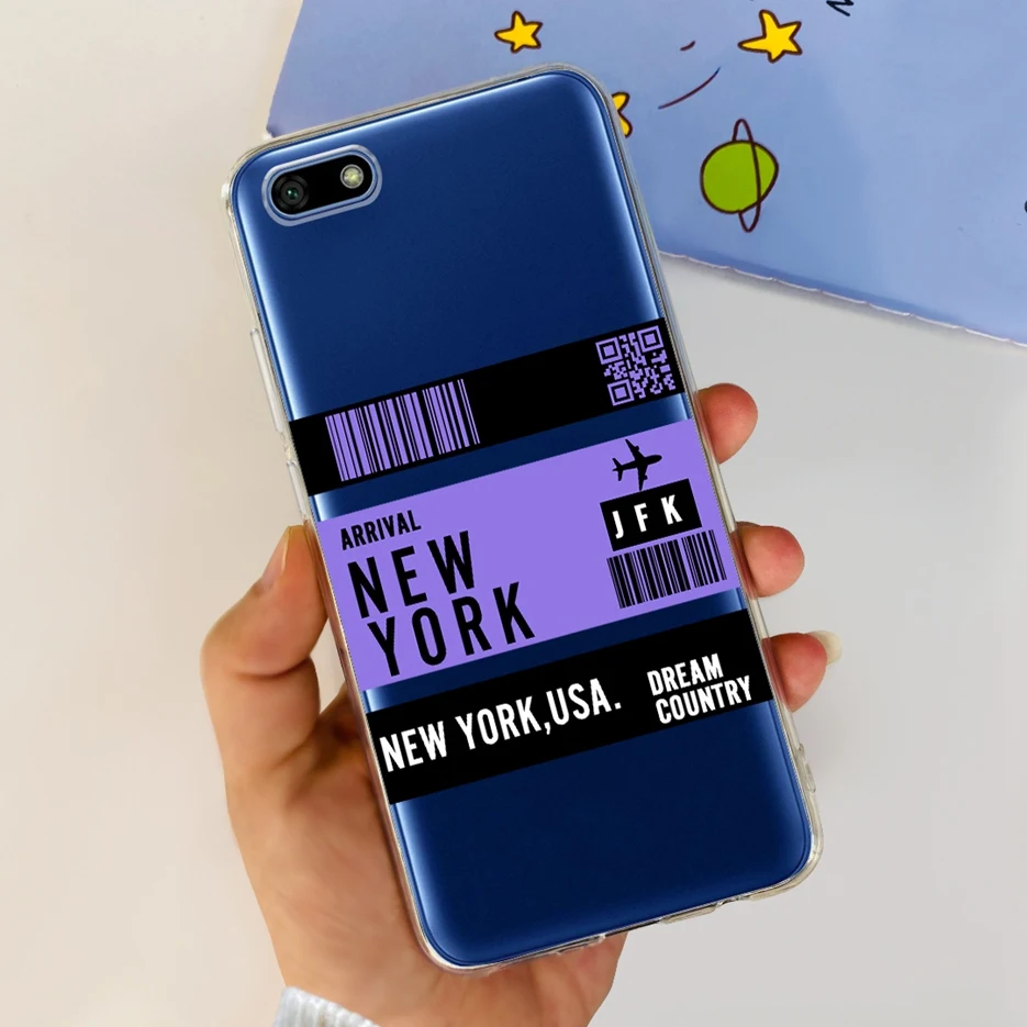 Luxury Painted Clear Silicone Soft Phone Case - Decorative Back Cover
