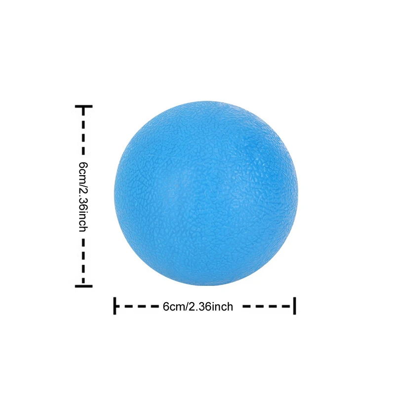 1pc Lacrosse Massage Ball Sport Yoga Gym Balls Mobility Trigger Point Body Pilates Fitness Training Neck Pain Muscle Release