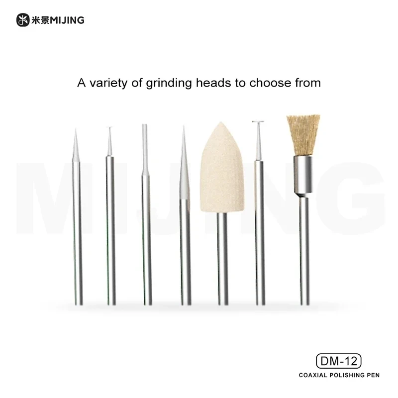 MIJING DM-12 미니 스마트 전기 연마 펜, 휴대폰 PCB 화면 수리용 전문 드릴 연삭 분해 핸드 툴