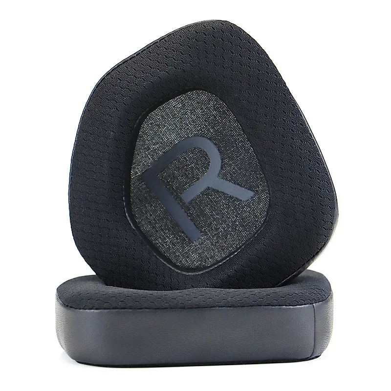 Mesh Fabric Replacement Ear Pads for Alienware AW988 Headphones Ear Cushions Headset Earpads, Ear Cups Cover Repair Parts