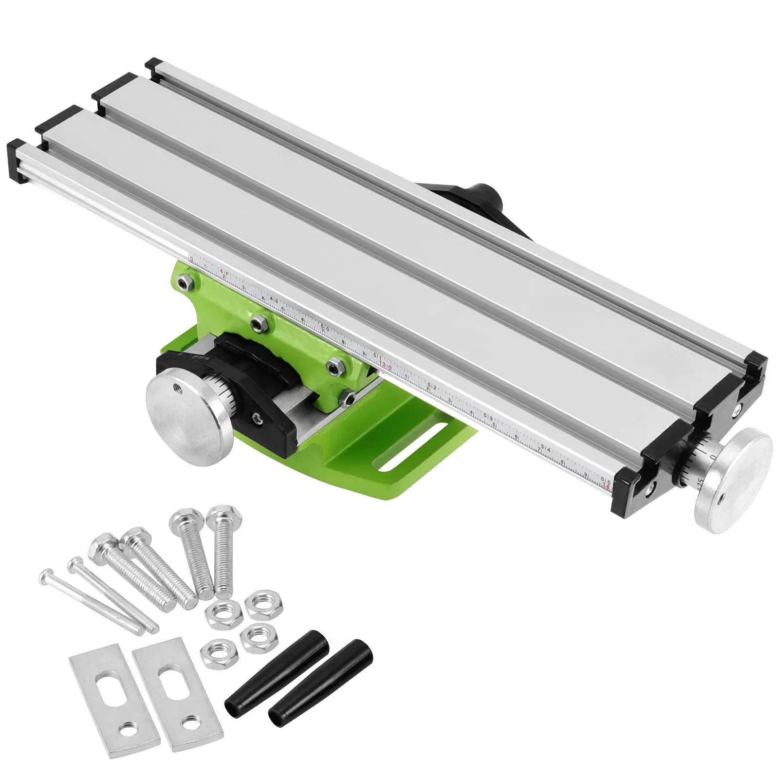 Milling Machine Tools Tilting Milling Table Mini Precision Milling Machine Worktable Multifunction Drill Vise Fixture Working Table Bench Drill Cross Table Support 6300