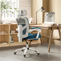 Office Computer Desk Chair, Gaming Chairs for Adults, High-Back Mesh Rolling Swivel Reclining Chairs with Wheels 1