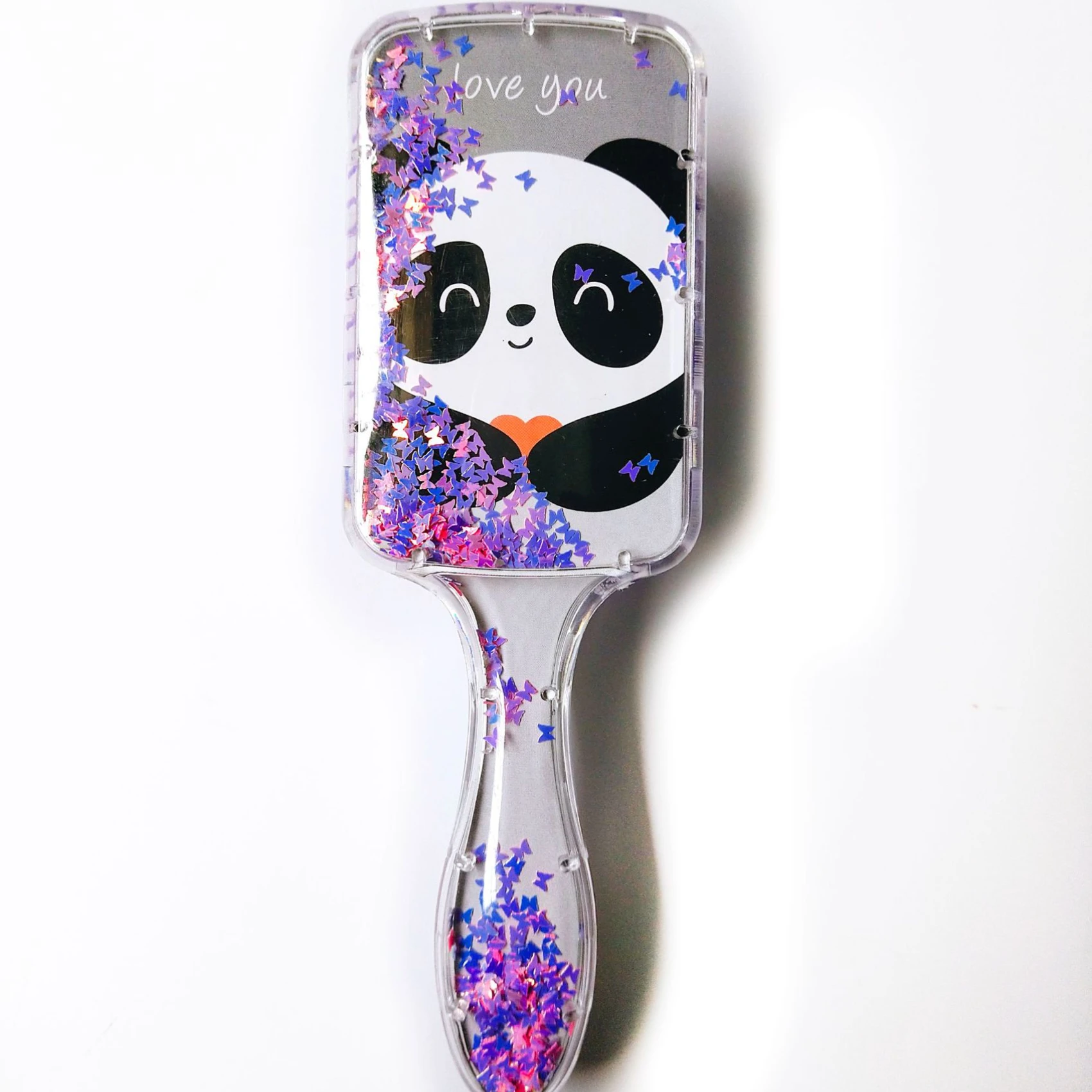 Kids Cartoon Glitter Hair Combs Panda Unicorn Anti-knot Air Cushion Combs Women Hair Tools