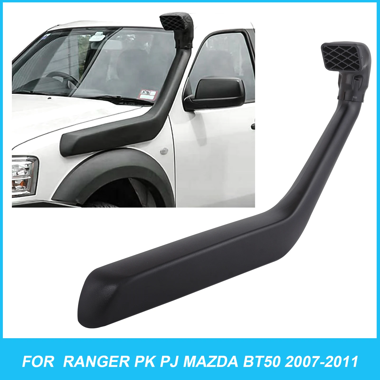 Grill Murdered OUT Billet BLACK EDITION Fits Ford Ranger PJ, 52 OFF