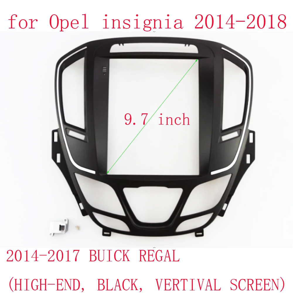 Opel Insignia BUICK REGAL 2014-2018  ڵ  ٸ, ȵ̵ MP5 GPS ÷̾ г , 2 Din    Ŀ, 9.7 ġ