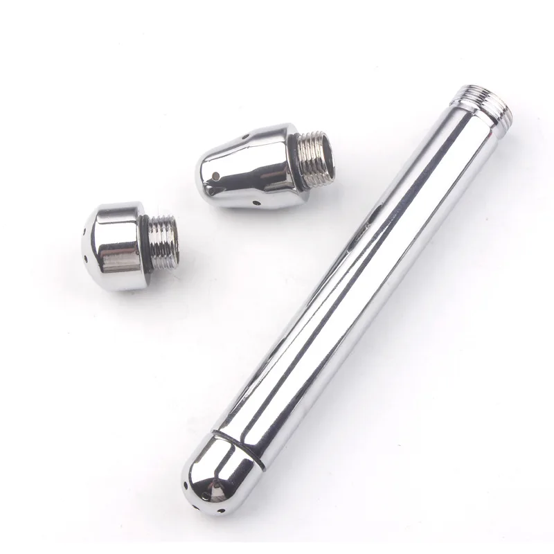 Metal Hygienic Shower For Bathroom Enema Water Nozzle With 3 Style Head Anal Ingredients Douche Vaginal Clean Kit Cleaner Tool 6