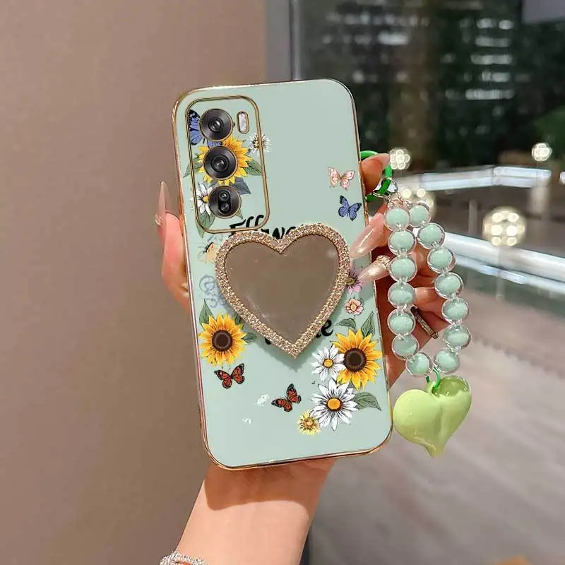 Floral Bloom Phone Accessory Set: Case, Lanyard & Stand