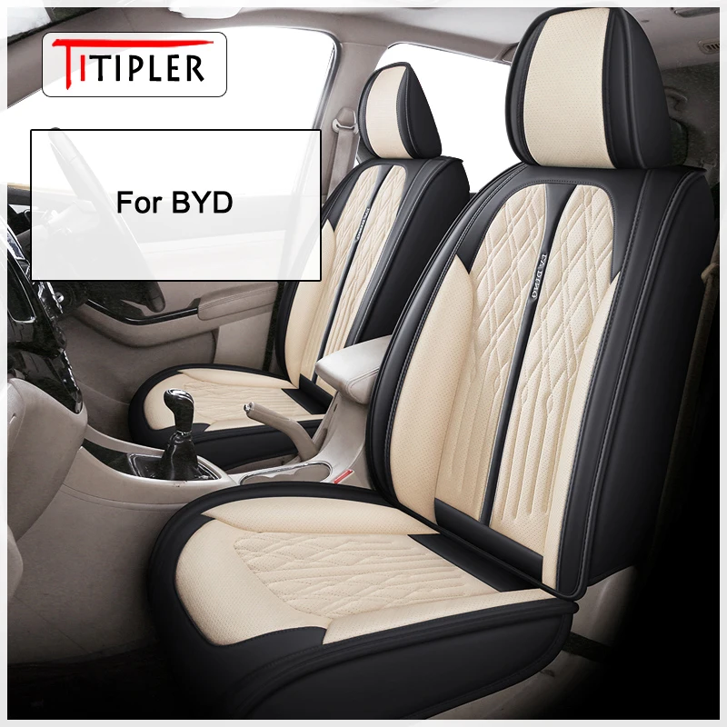 Coprisedile Auto Titipler Per Byd E6 F3 F0 F6 G3 G6 K9 M6 S1 S5 S6 S8 T3 30Ft 35Ft 40Ft 60Ft Accessori Auto Interni (1 Sedile)