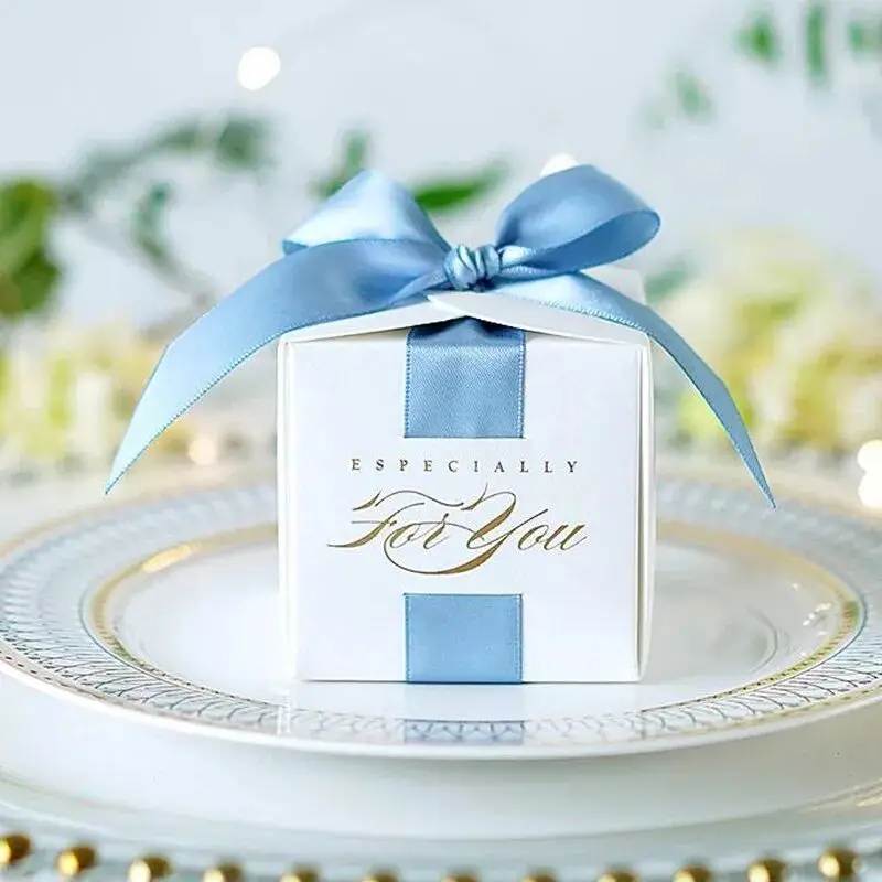 thumbnail image 1 of Nueva caja de regalo para recuerdos de boda, caja de regalo de recuerdo con cinta, cajas de dulces para bautizo, baby shower, cumpleaños, eventos, suministros para fiestas, 1 of 5