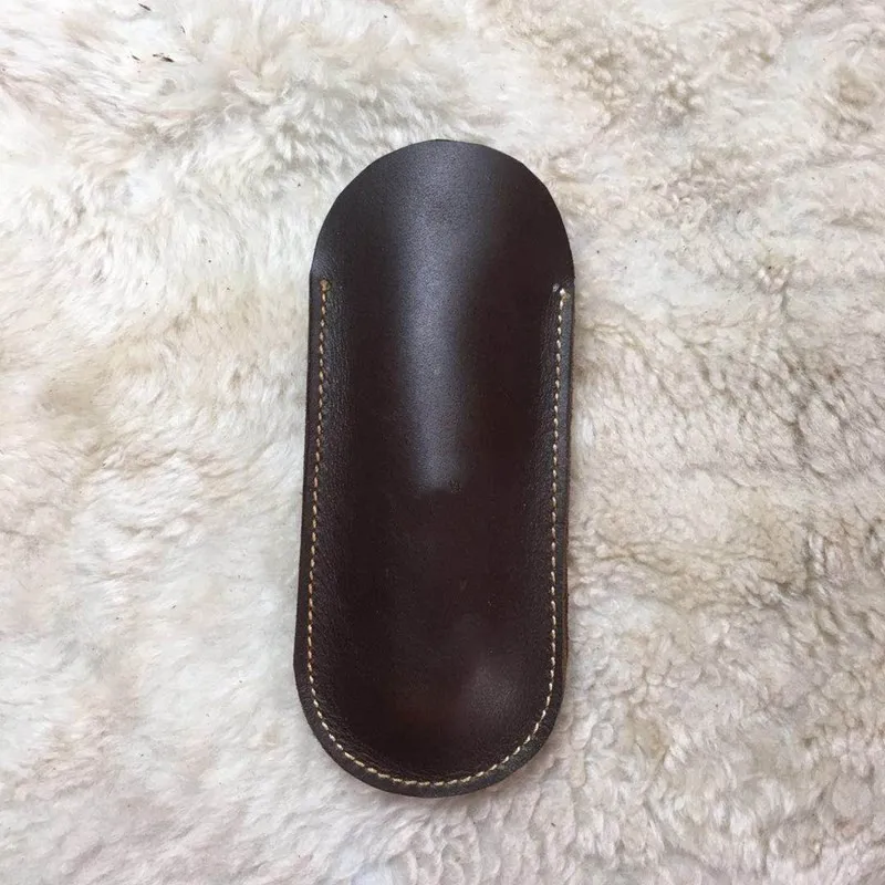 Handmade Crazy Horse Leather Camping Scabbard Cover
