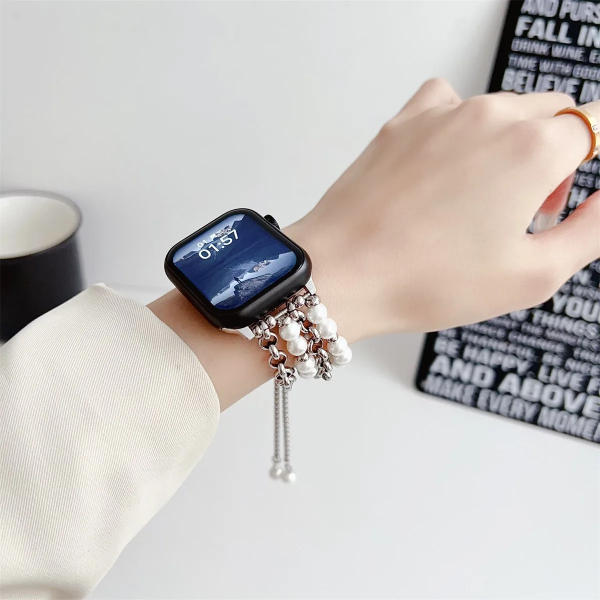 Correa de reloj de acero inoxidable para iwatch de moda_voghion.com