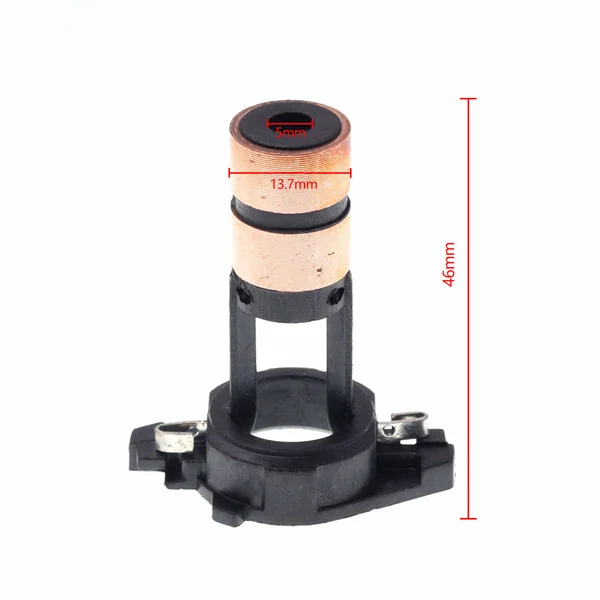 for VW Volkswagen New Jetta Bosch power Generator Collector Copper Head Slip Ring (5*13.7*46mm) LADA