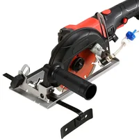Electric Circular Saw Adapter，Angle Grinder to Cutting Machine 0-45° Cutting Depth Adjustable Woodworking Tools 1