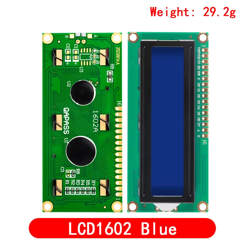 LCD Display Module LCD module Blue Green screen IIC/I2C 1602 for arduino 1602 LCD UNO r3 mega2560 LCD1602+I2C