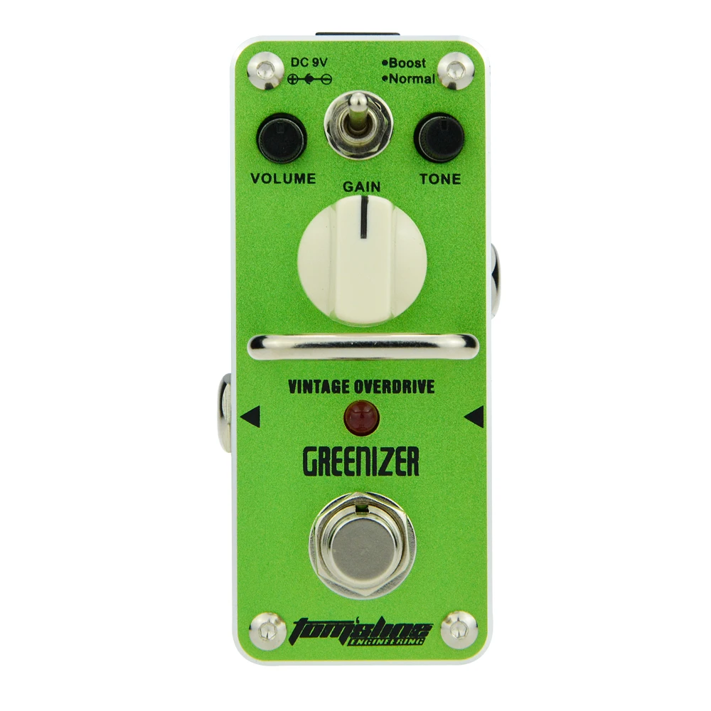 

Aroma AGR-3 GREENIZER Vintage Overdrive Guitar Effect Pedal Analogue Mini Pedal True Bypass Electric Guitar Parts & Accessories