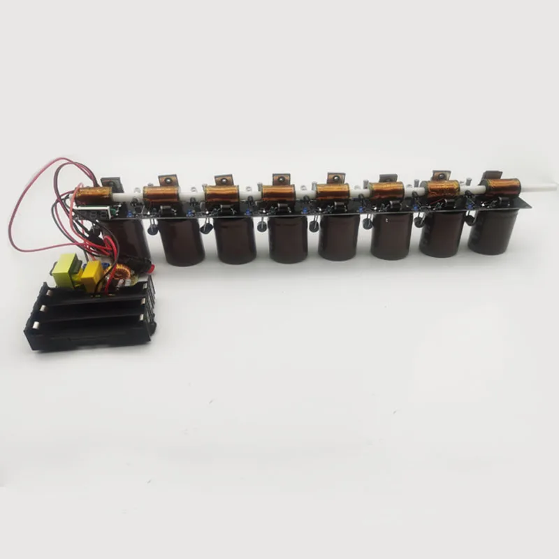 

Third generation, multi-level electromagnetic gun finished product, diy kit, 3-10 level coil gun double indicator meter